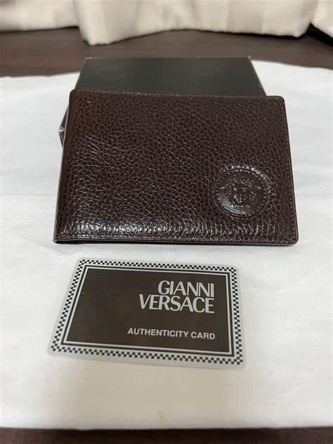 gianni versace wallet in mens wallets|Versace bifold wallet.